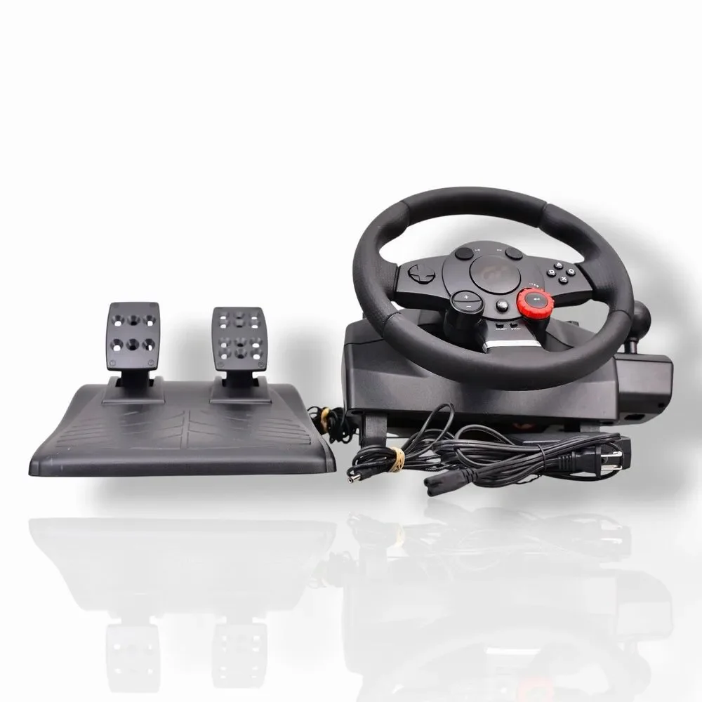Logitech Driving Force GT E-X5C19 Steering Wheel W/ Pedals & Wheel Stand Pro